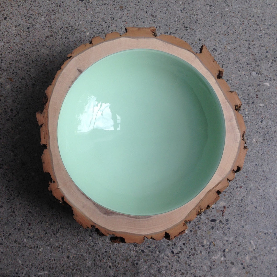 Log Bowl- Mint- Size8