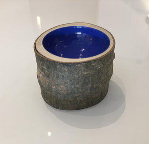 Log Bowl- Cobalt- Size4